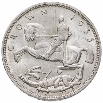 купить Великобритания 1 крона (crown) 1935 "25 лет правления Короля Георга V"