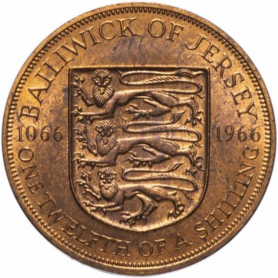 купить Джерси 1/12 шиллинга (shilling) 1966 "900 лет битве при Гастингсе"