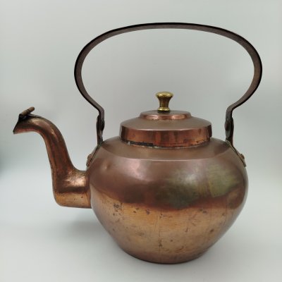купить Чайник для кипячения воды, медь, латунь, Бельгия, 1940-1960 гг.