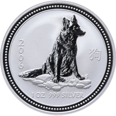 купить Австралия 1 доллар 2006 Восточный календарь - год собаки