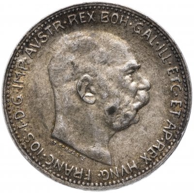 купить Австро-Венгрия 1 крона (crown) 1913, монета для Австрии