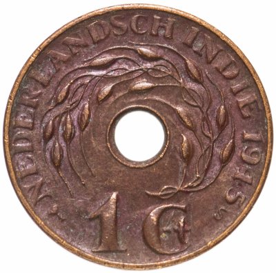 купить Голландская Ост-Индия 1 цент (cent) 1936-1945, случайная дата