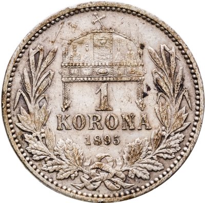 купить Венгрия 1 крона (crown) 1895