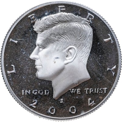 купить США 50 центов (1/2 доллара, half dollar) 2004 Proof Kennedy Half Dollar (Кеннеди) Знак монетного двора "S" - Сан-Франциско