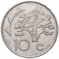 купить Намибия 10 центов (cents) 1993-2012, случайная дата