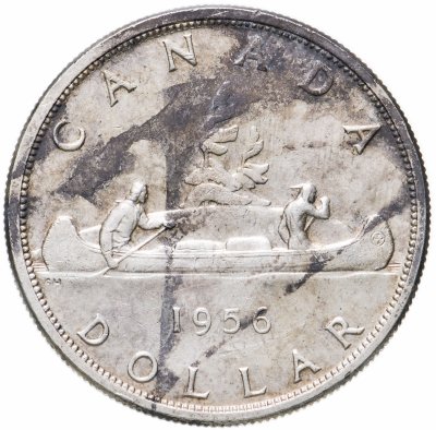 купить Канада 1 доллар (dollar) 1956