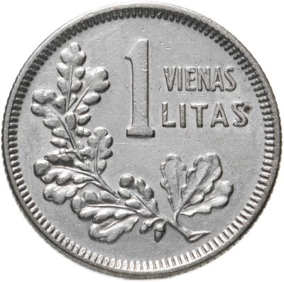 купить Литва 1 лит (litas) 1925