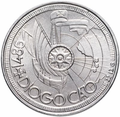 купить Португалия 100 эскудо (escudos) 1987 "Золотой век открытий - Диогу Кан"