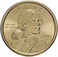 купить США 1 доллар 2000 D