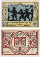 купить Германия (Саксония: Кольдиц) 50 пфеннигов 1921 (239.1/B1, тип Tz)