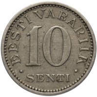 Купить Эстония 10 сентов (senti) 1931