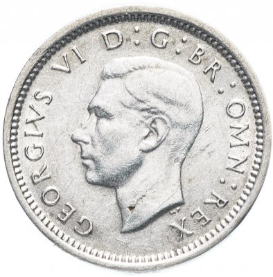 купить Великобритания 3 пенса 1937