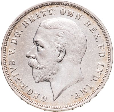 купить Великобритания 1 крона (crown) 1935 25 лет правления Короля Георга V