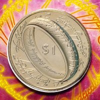 купить Новая Зеландия 1 доллар 2003 "Властелин Колец-Кольцо Всевластия" (в буклете)