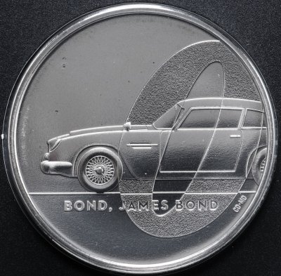 купить Великобритания 5 фунтов 2020 "007. Bond, James Bond" в буклете