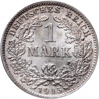 купить Германия 1 марка (mark) 1915 Знак монетного двора: "D" - Мюнхен Германия
