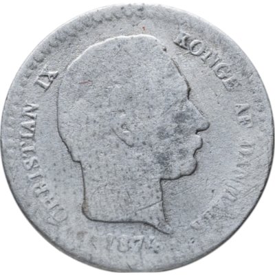 купить Дания 10 эре (ore) 1874
