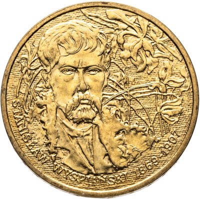 купить Польша 2 злотых 2004 "Польские художники. Станислав Выспяньский"