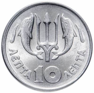 купить Греция 10 лепт 1973 ΒΑΣΙΛΕΙΟΝ ΤΗΣ ΕΛΛΑΔΟΣ