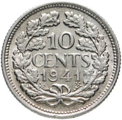 купить Нидерланды 10 центов (cents) 1941