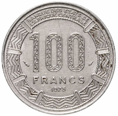 купить Камерун 100 франков (francs) 1975
