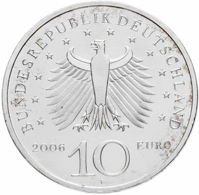 купить Германия 10 евро 2006 "250 лет со дня рождения Карла Фридриха Шинкеля"