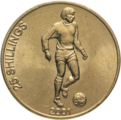 купить Сомали 25 шиллингов (shillings) 2001