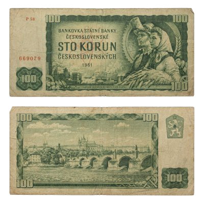 купить Чехословакия 100 крон 1961