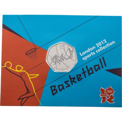 купить Великобритания 50 пенсов (pence) 2011 "XXX летние Олимпийские Игры, Лондон 2012 - Баскетбол"