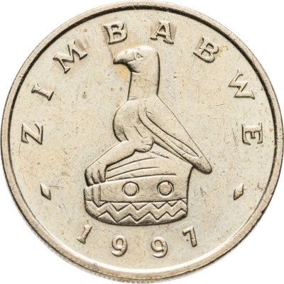 купить Зимбабве 2 доллара (dollars) 1997