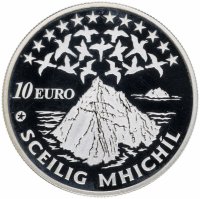 купить Испания 10 евро, 2008 Остров Скеллиг-Майкл