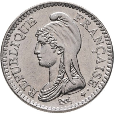 купить Франция 1 франк (franc) 1992 200 лет Французской Республике