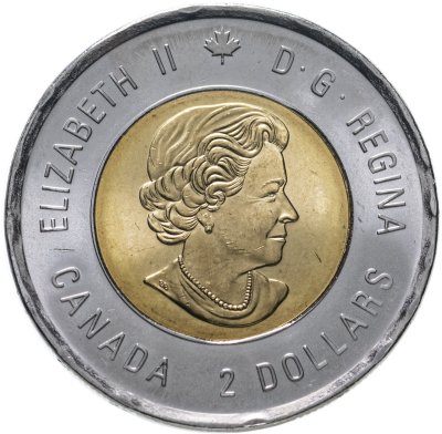 купить Канада 2 доллара (dollar) 2020 "100 лет со дня рождения Билла Рида"