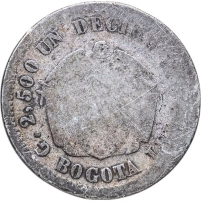 купить Колумбия 1 десимо 1871