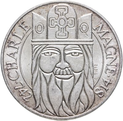 купить Франция 100 франков 1990 "Карл Великий"
