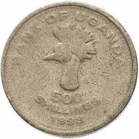 купить Уганда 500 шиллингов (shillings) 1998-2019, случайная дата