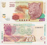 купить ЮАР 200 ранд 2005 (Pick 132а)