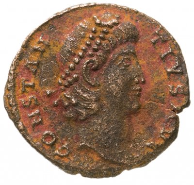 купить Римская империя, Констанций II, 337-361 годы, нуммий.