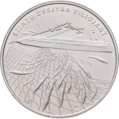 купить Литва 1,5 евро 2019 Ловля корюшки