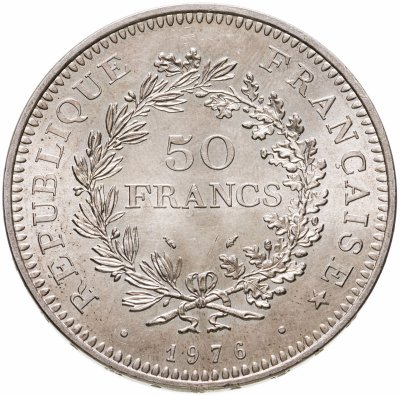 купить Франция 50 франков 1976