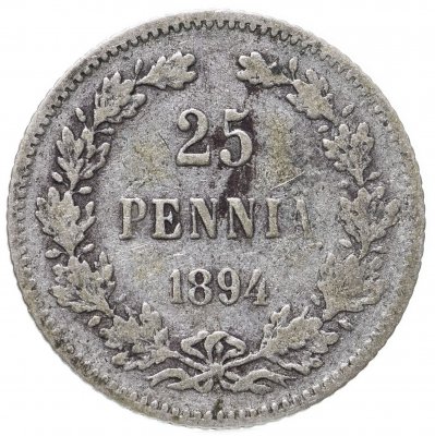 купить 25 пенни (pennia) 1894 L