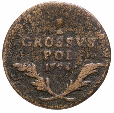 купить Польша 1 грош 1794