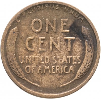 купить США 1 цент (cent) 1920 без обозначения монетного двора