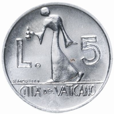 купить Ватикан 5 лир (lire) 1978