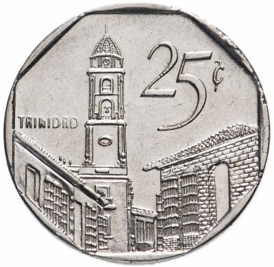 купить Куба 25 сентаво (centavos) 2006