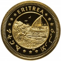 купить Эритрея 100 долларов (dollars) 1993 Proof "День независимости"