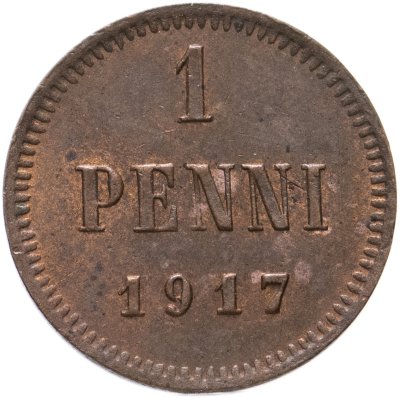 купить 1 пенни (penny) 1917
