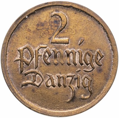 купить Германия, Данциг (Гданьск) 2 пфеннига 1926