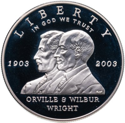 купить США 1 доллар (dollar) 2003 "100 лет первому полету"