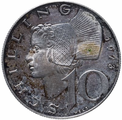 купить Австрия 10 шиллингов (shillings) 1973